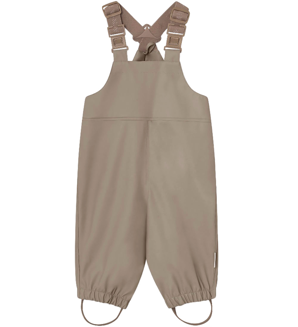 Mini A Ture Regenkleding m. Bretellen - PU - MatWainis - Grey Br