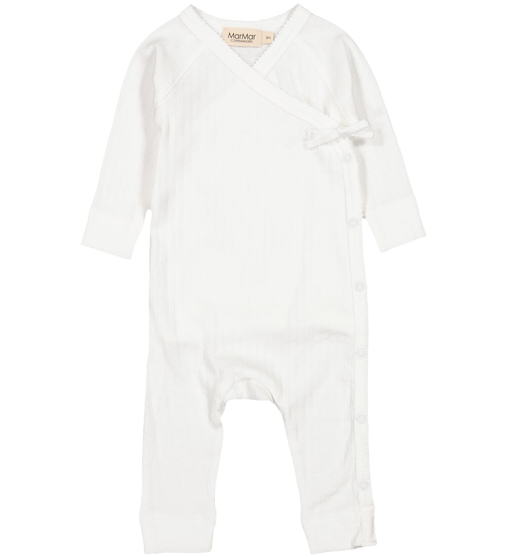 MarMar Wrap Jumpsuit - Modal - Rula - Gentle White