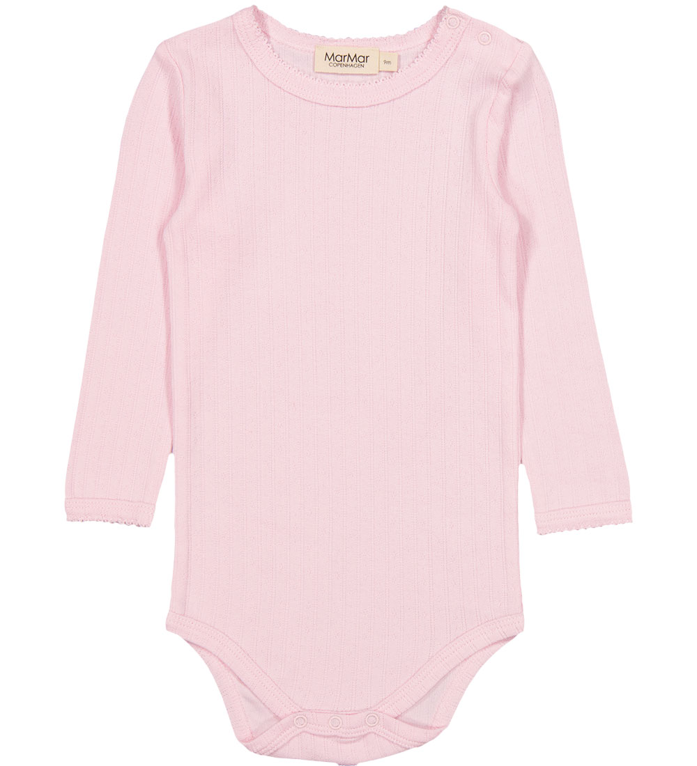 MarMar Bodysuit l/s - Modal - Benedicte - Cotton Candy
