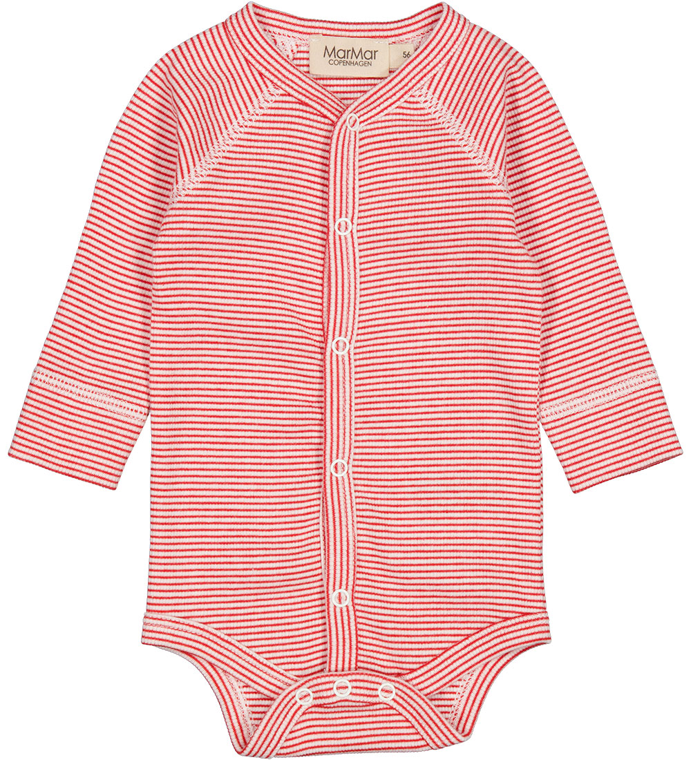 Body m/l MarMar - Rib - Modal - Bruno - Rouge Stripe