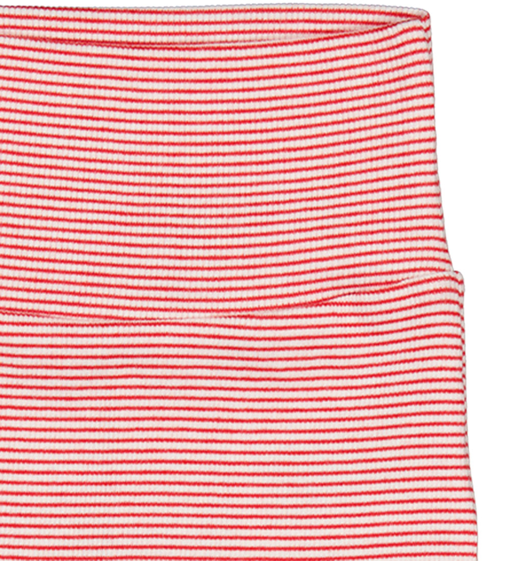 MarMar Broek - Rib - Modaal - Bier - Rood Stripe