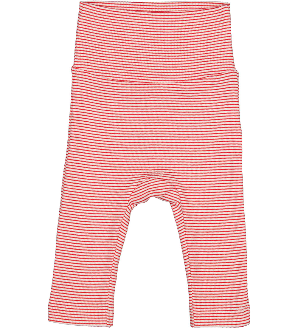 MarMar Broek - Rib - Modaal - Bier - Rood Stripe