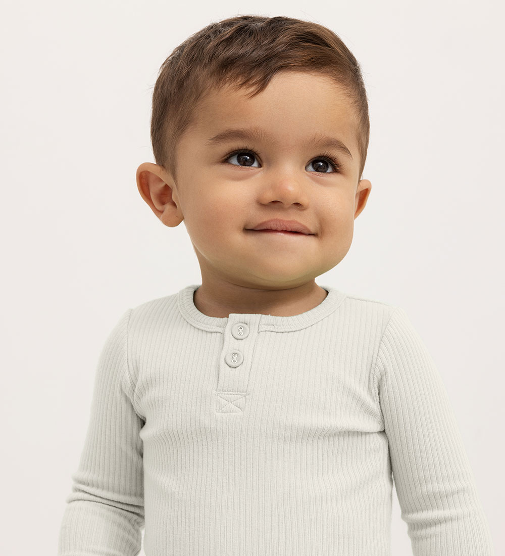 MarMar Blouse - Rib - Modal - Mint Chalk