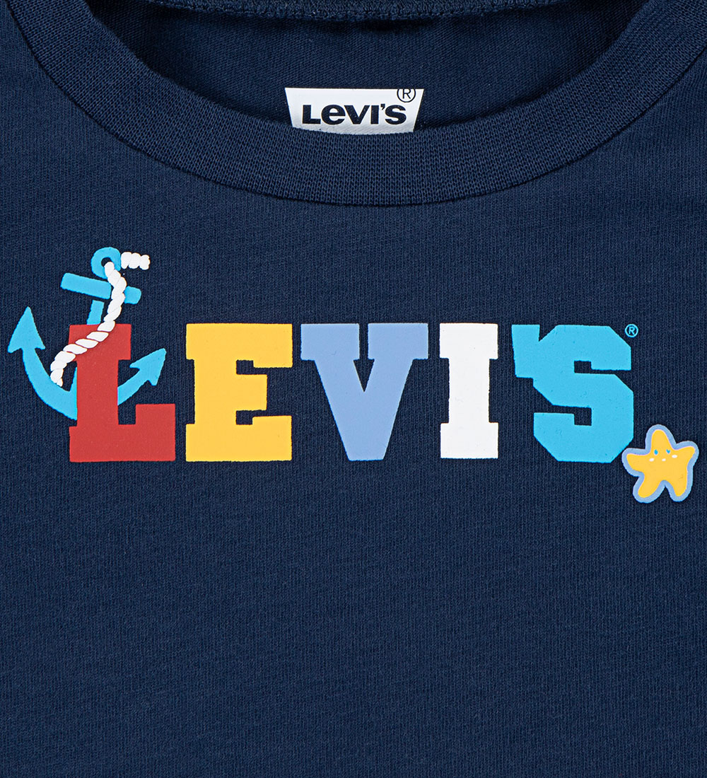 Levis T-shirt - Dress Blues
