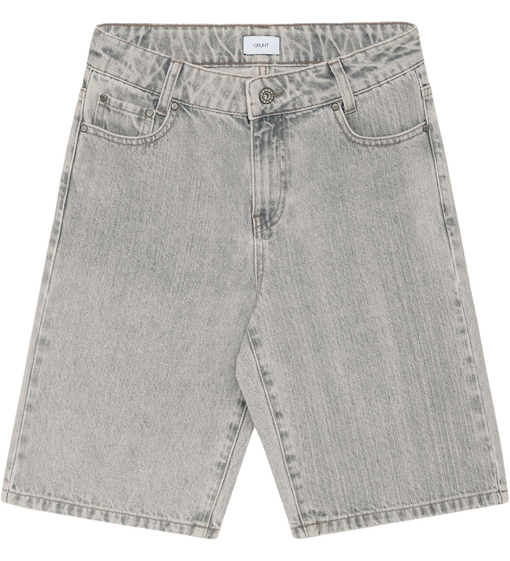Grunt Jeansshorts - GRHamon - Grau