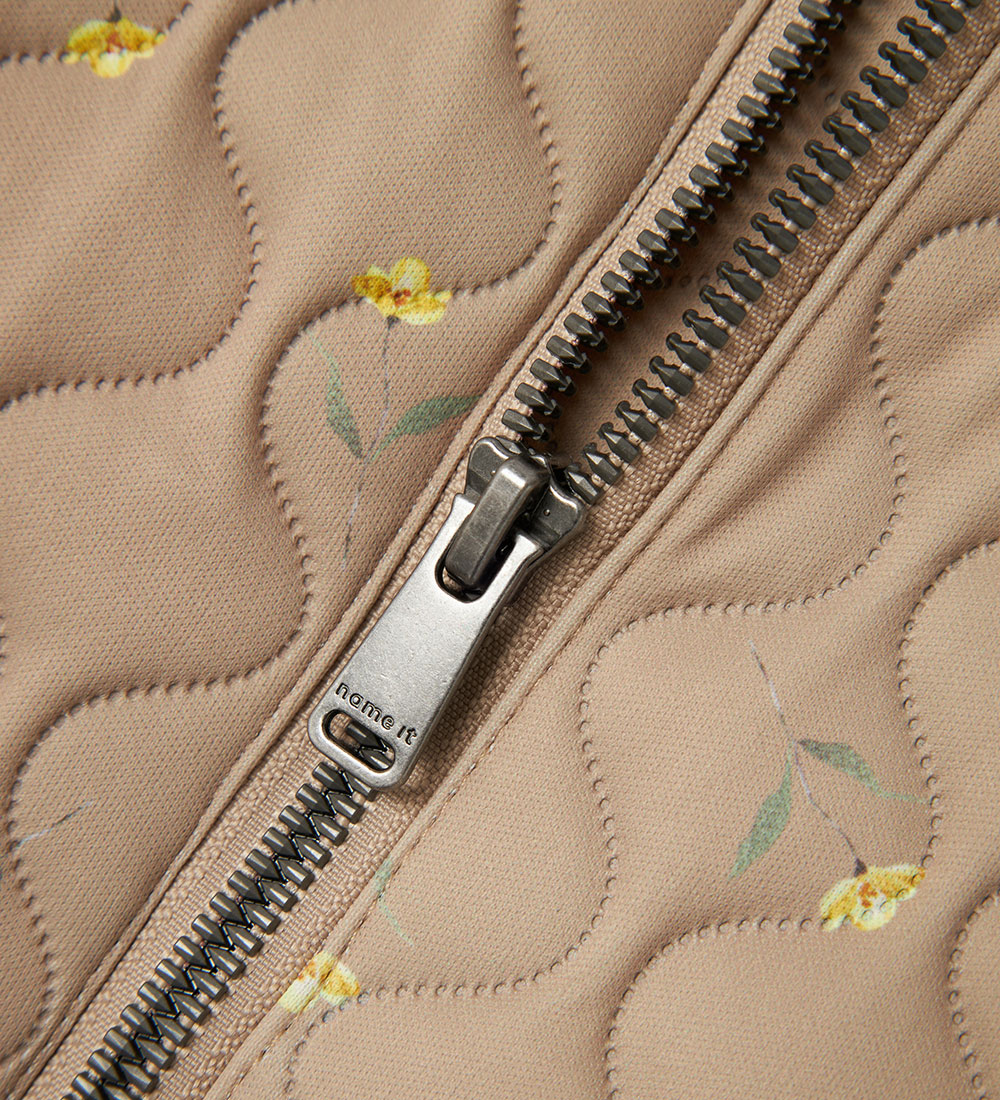 Name It Thermo Set - NmfMoon - Quilt - Light Taupe/Flower
