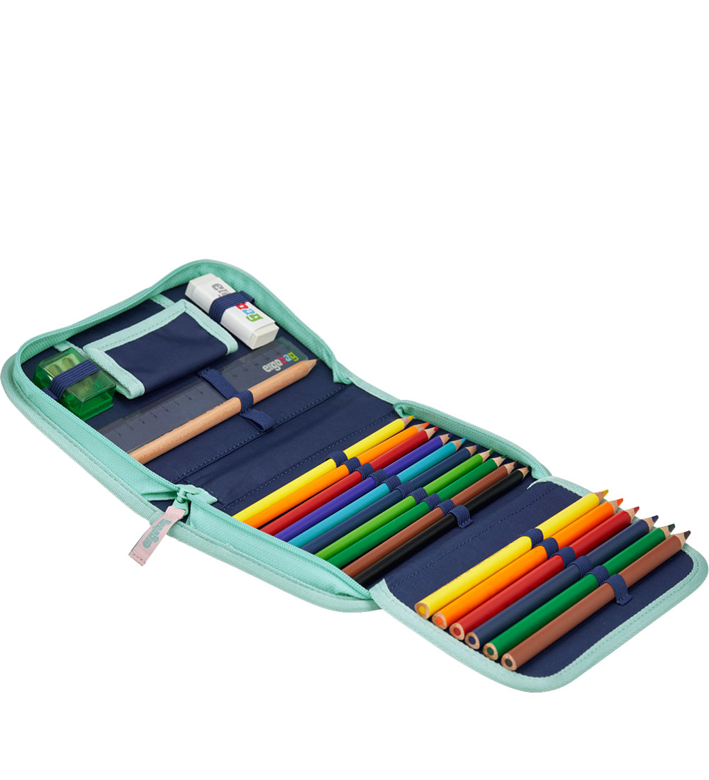 Ergobag Pencil Case w. Contents - Magic BubbleBear