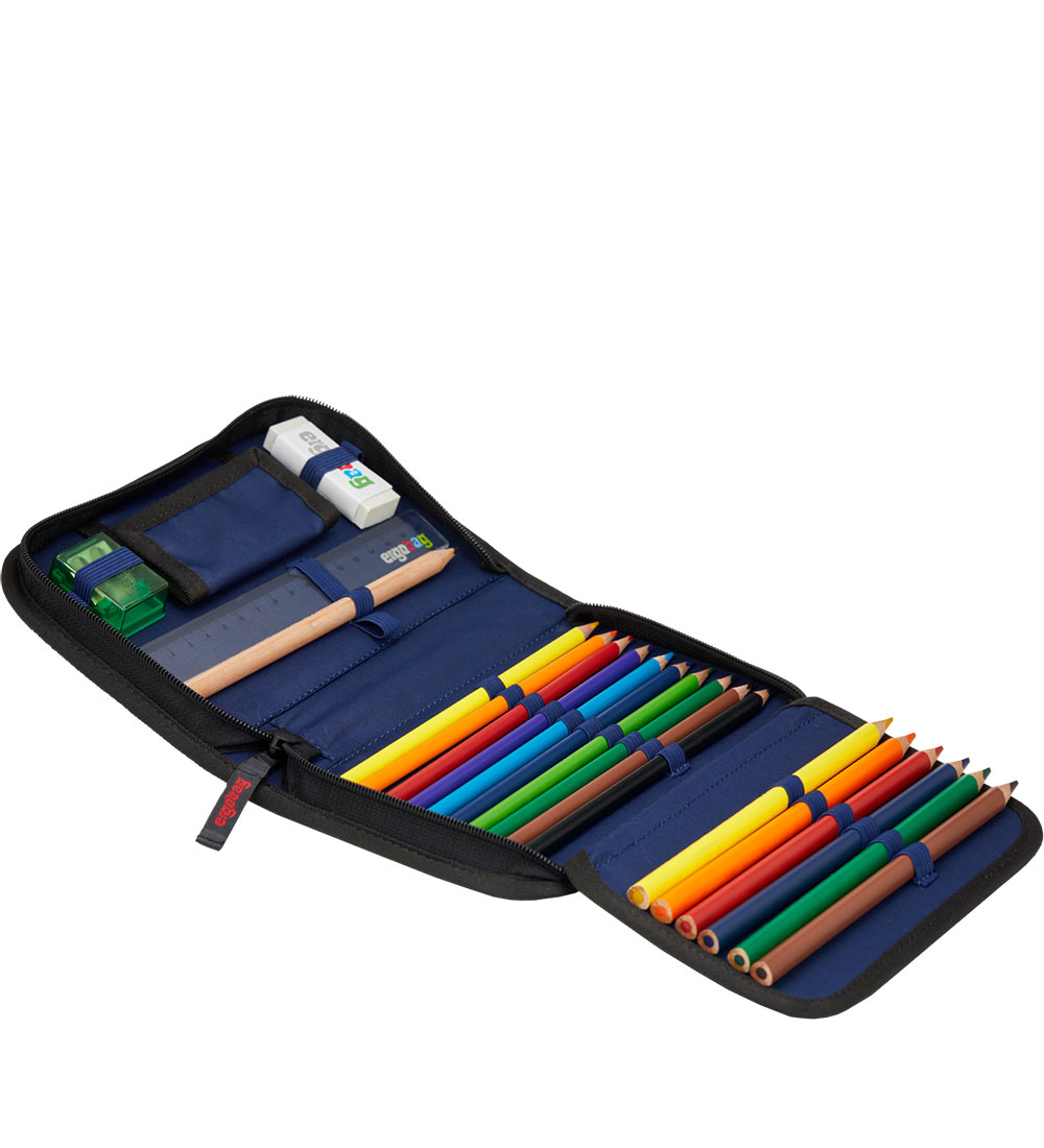 Ergobag Pencil Case w. Contents - TeakBeardo