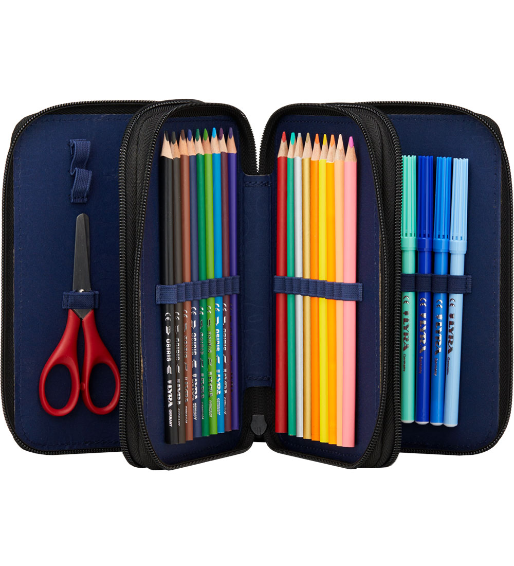 Ergobag Pencil Case w. Contents - Maxi - TaekBeardo