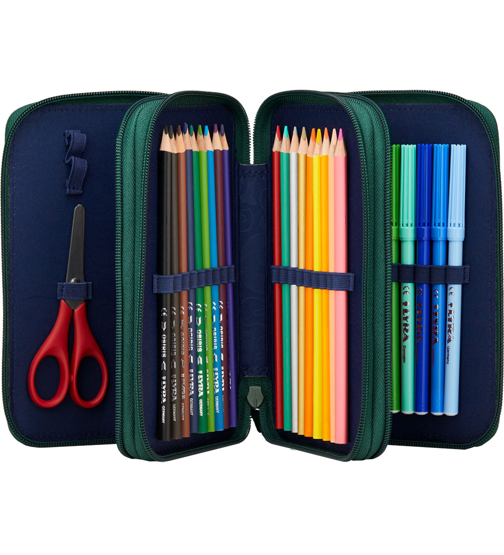 Ergobag Pencil Case w. Contents - Maxi - BearRex