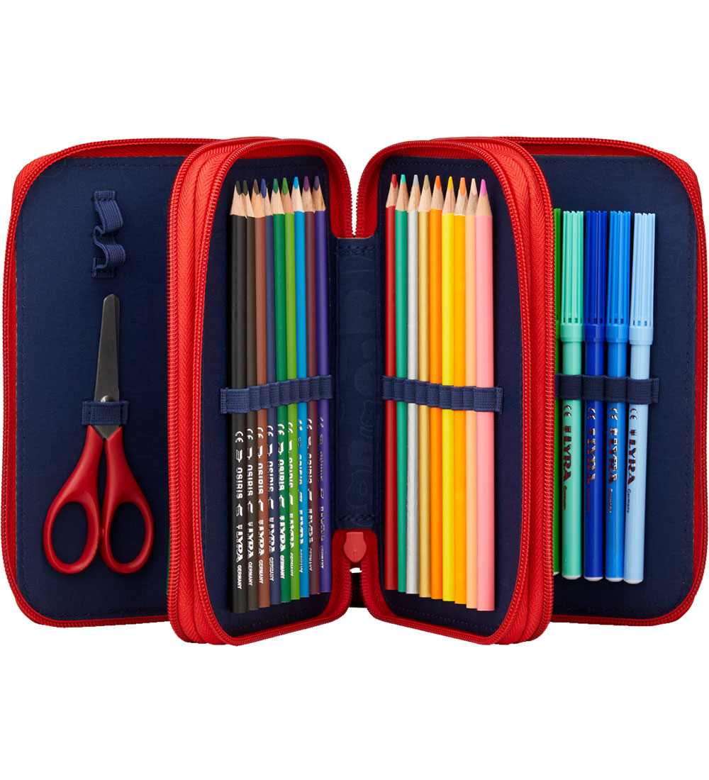 Trousse av. Contenu Ergobag - Maxi - FireBear