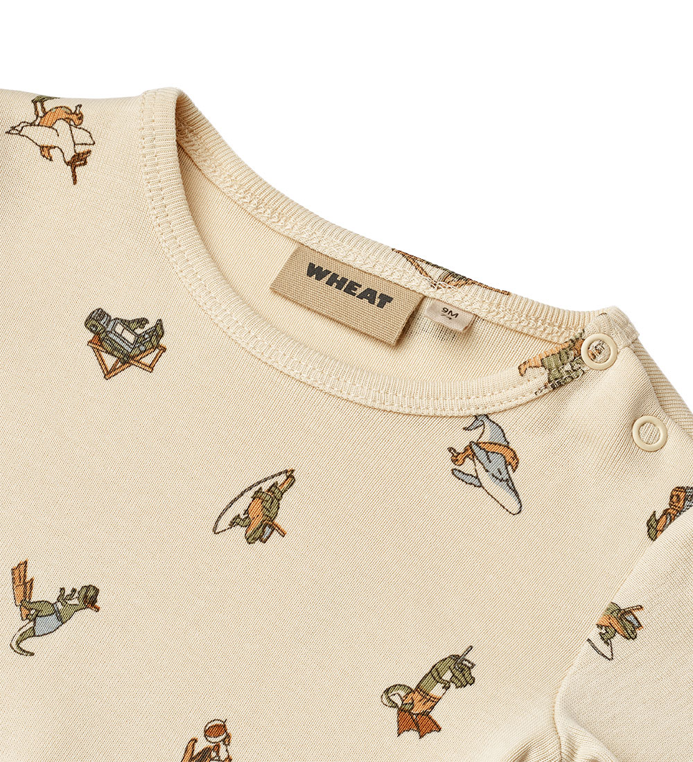 Wheat Bodysuit l/s - Freddie - Beach Friends