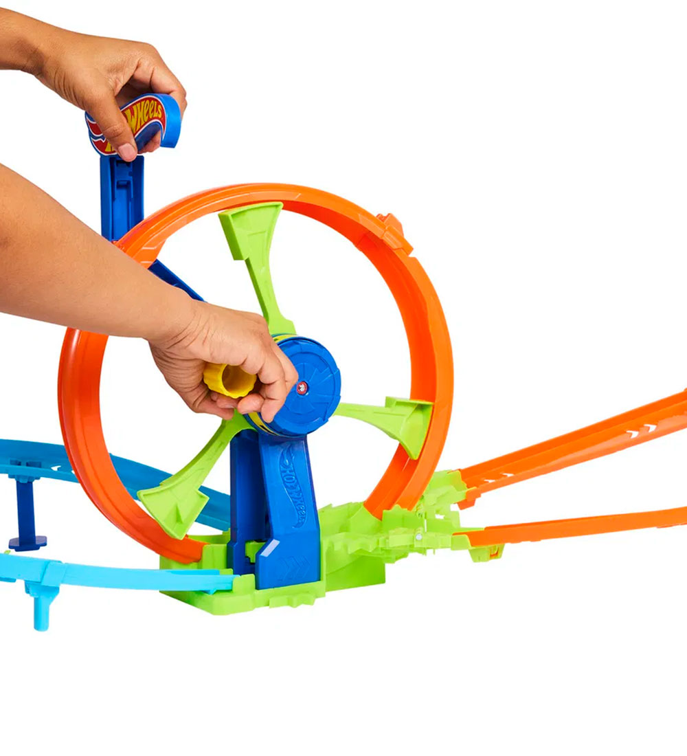 Hot Wheels Race Car Track - Action Rapid Launch & Loop