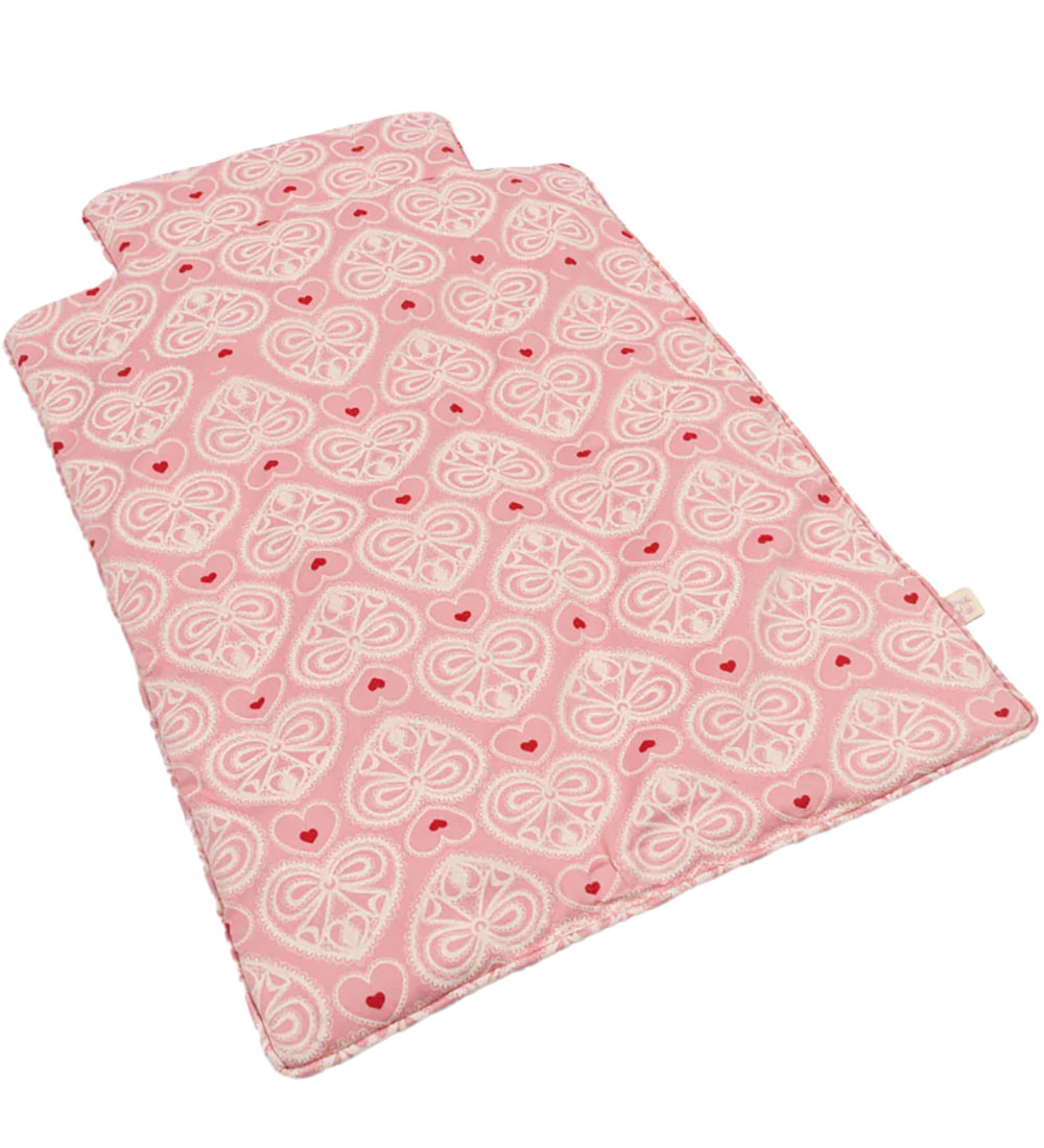 Konges Sløjd Doll'S Bedding - Lacy Pink