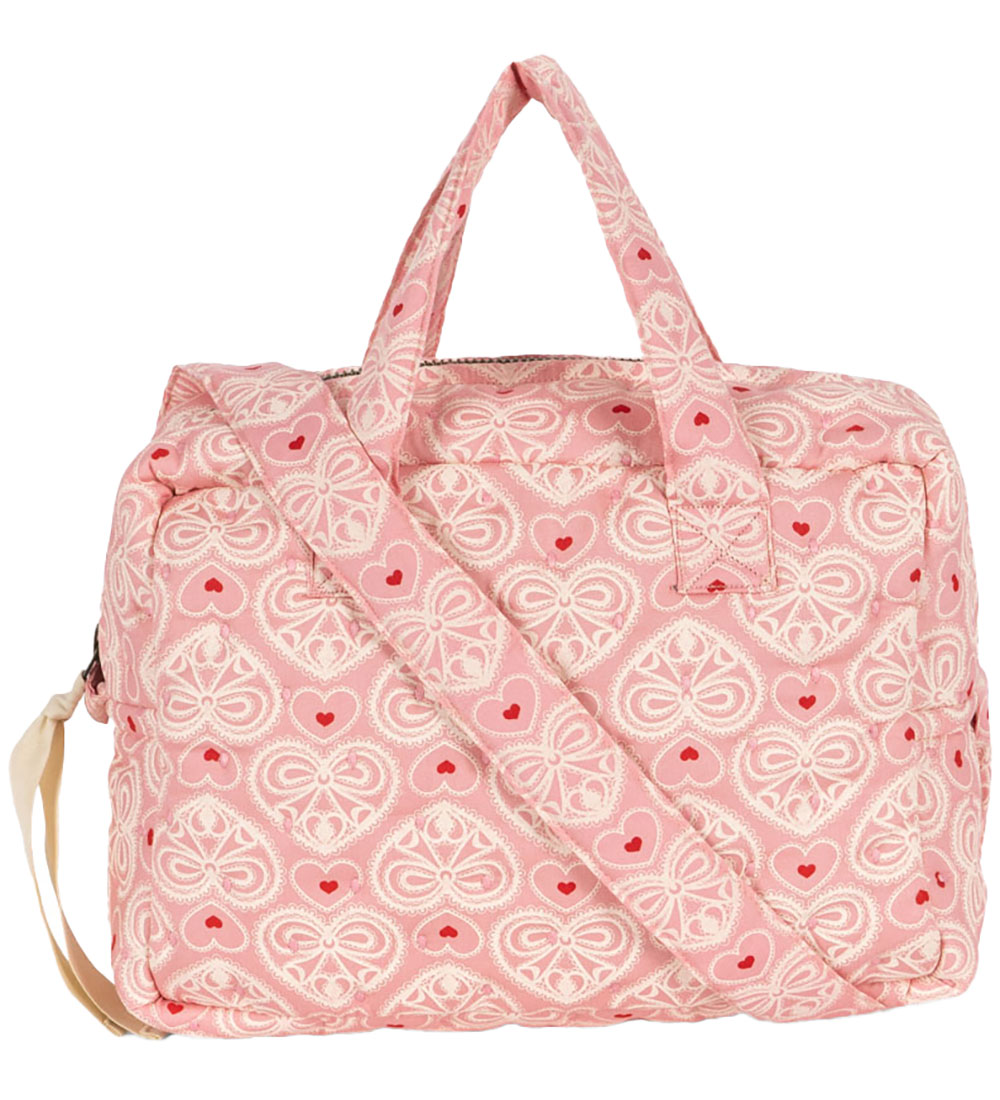 Konges Sløjd Doll'S Changing Bag - Lacy Pink