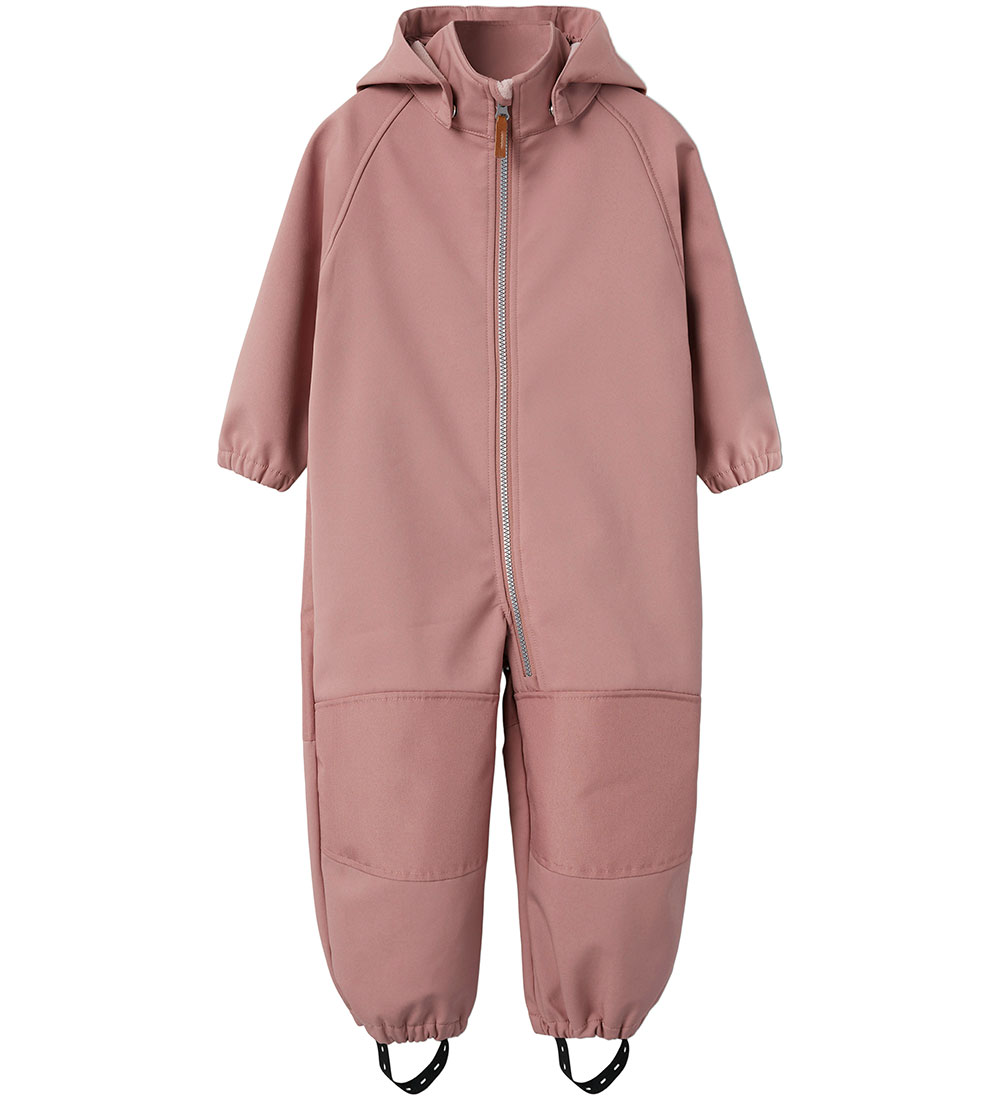 Name It Softshellanzug m. Fleece - NmfAlfa08 - Burlwood m. Magis