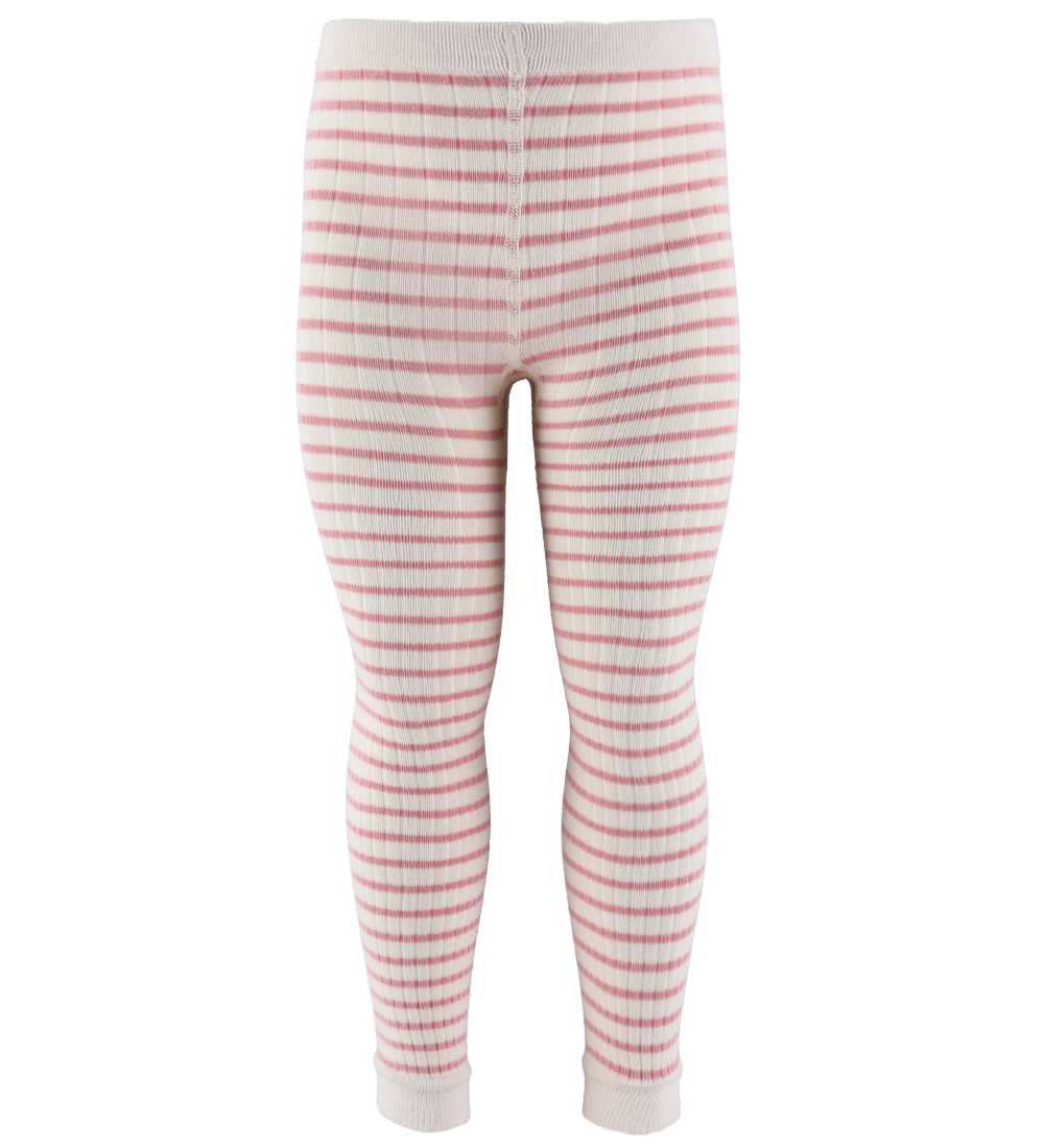 MP Leggings - Rib - Bambus - Kallie - Silber Pink