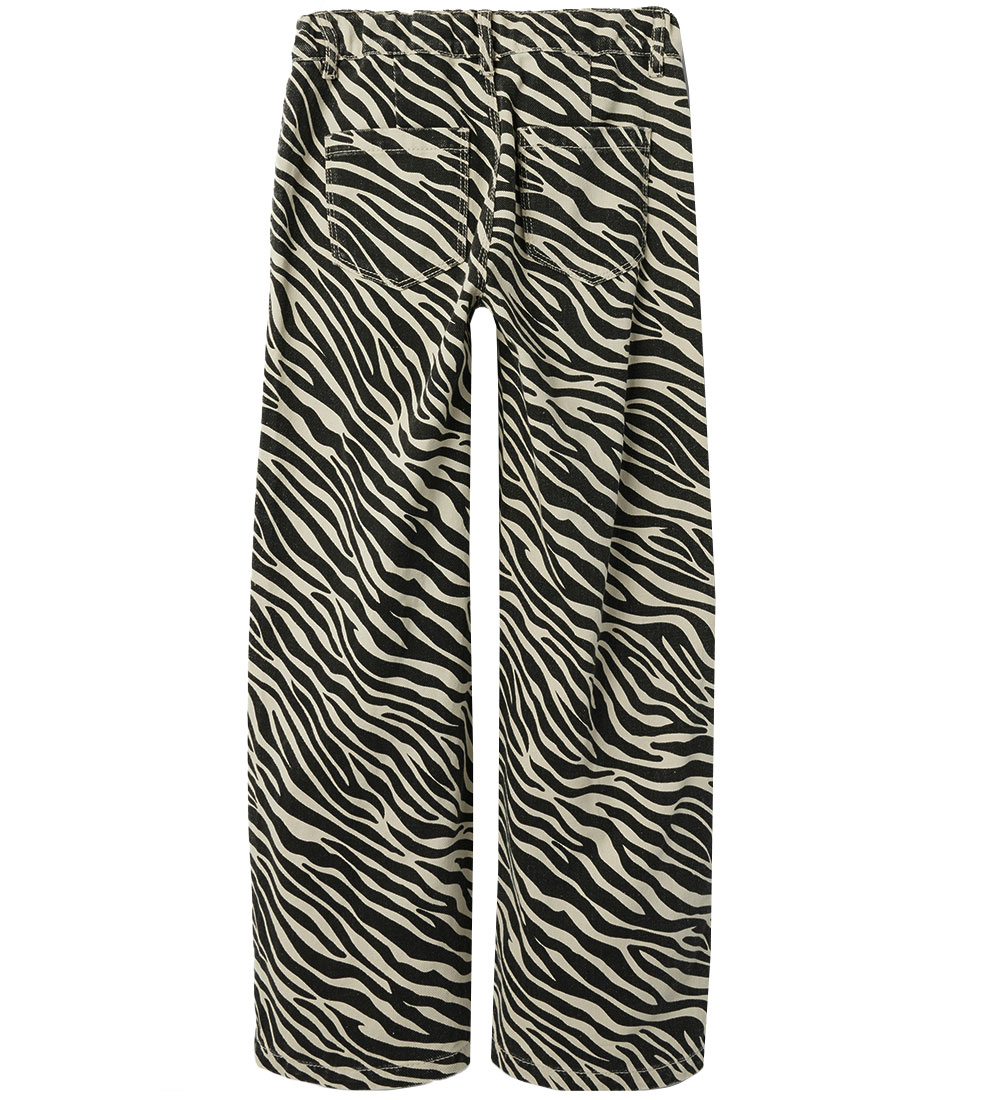 Jeans Name It - NkfRose - Ciment/Black Zèbre