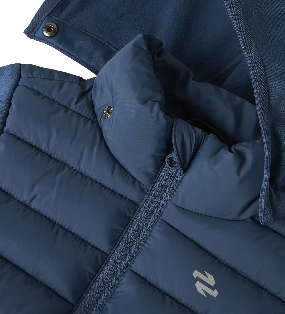 Name It Duvet/Softshell Jacket - NmnMio Hybrid - Sargasso Sea