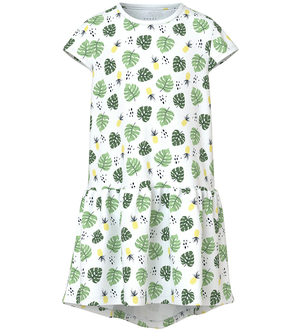 Name It Kleid - NkfVigga - Bright White/Tropical