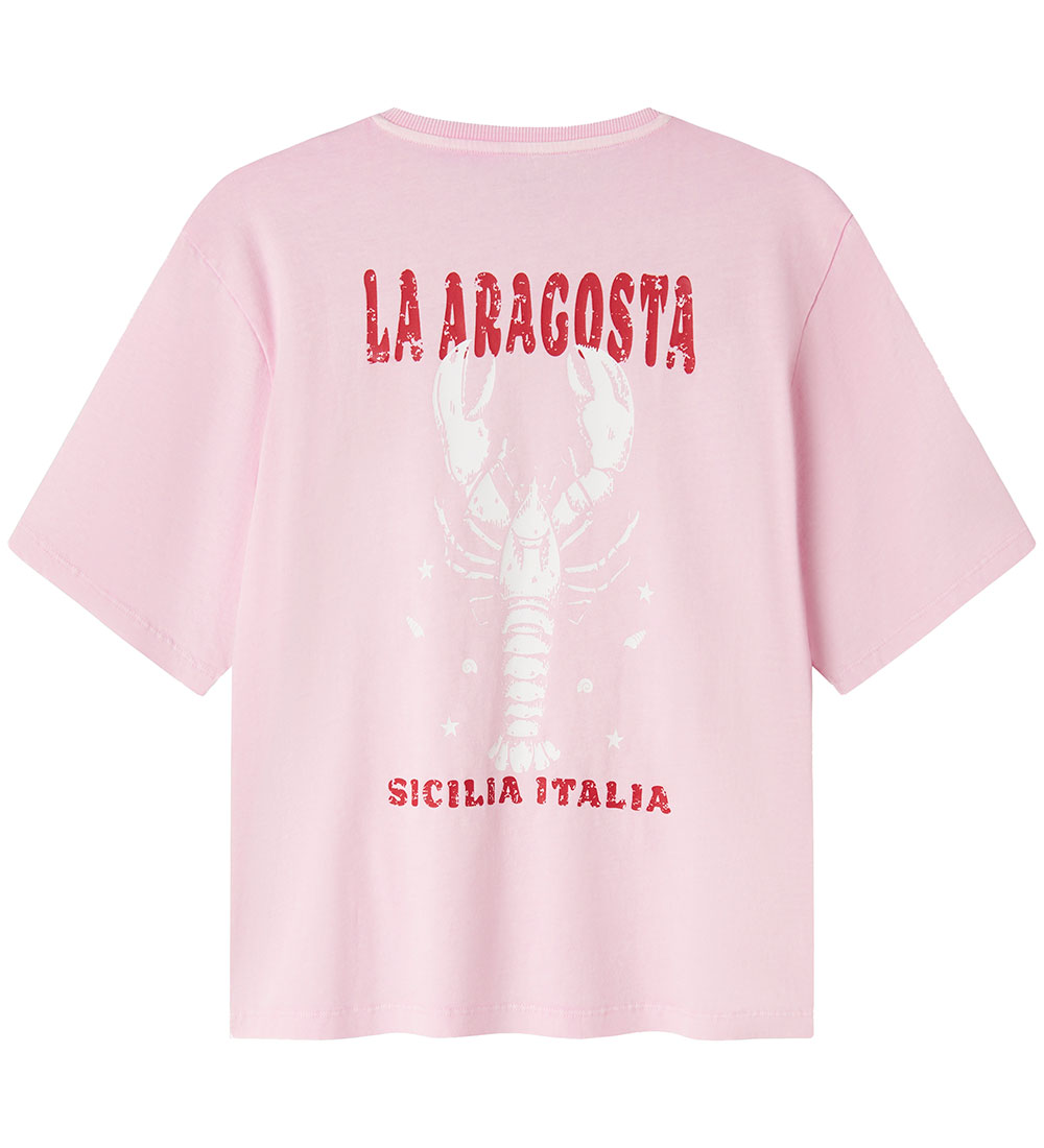 T-Shirt Name It - NkfFagma - Rose Glaçage