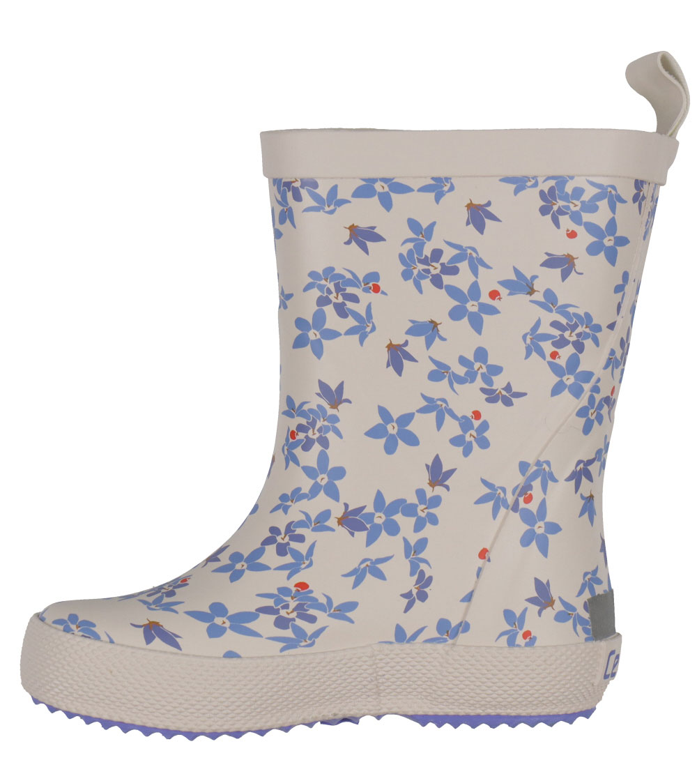 CeLaVi Rubber Boots - Blue Bell w. Flowers