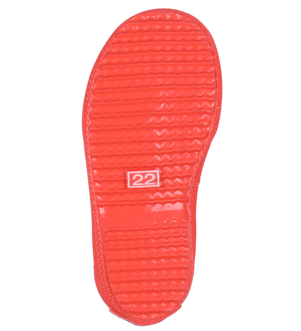 CeLaVi Rubber Boots - Short - Cayenne w. Fruit
