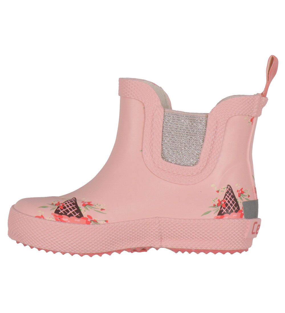 CeLaVi Gummistiefel - Kurz - Peach Blossom m. Eistüten
