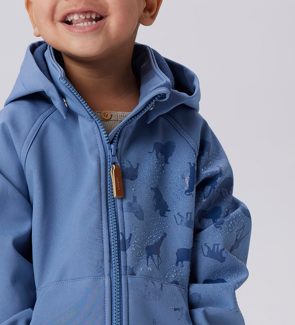 Name It Softshell w. Fleece - NmmAlfa08 - Infinity w. Magic Pric