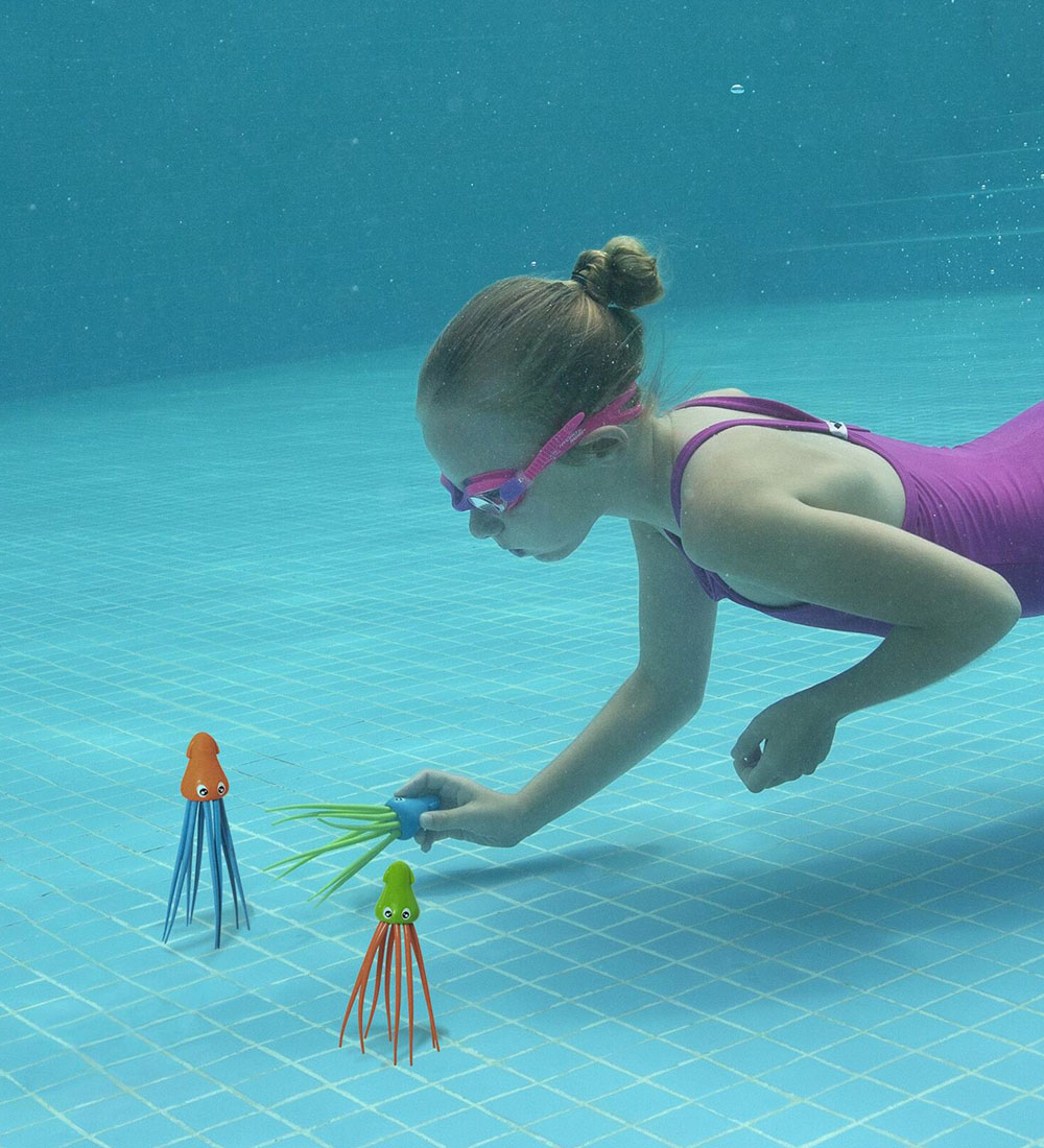 Bestway Bath Toy - 3 pcs - Speedy Squid Dive