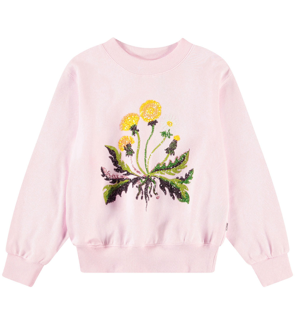 Molo Sweatshirt - Marge - Dandelion Glitter w. Sequins