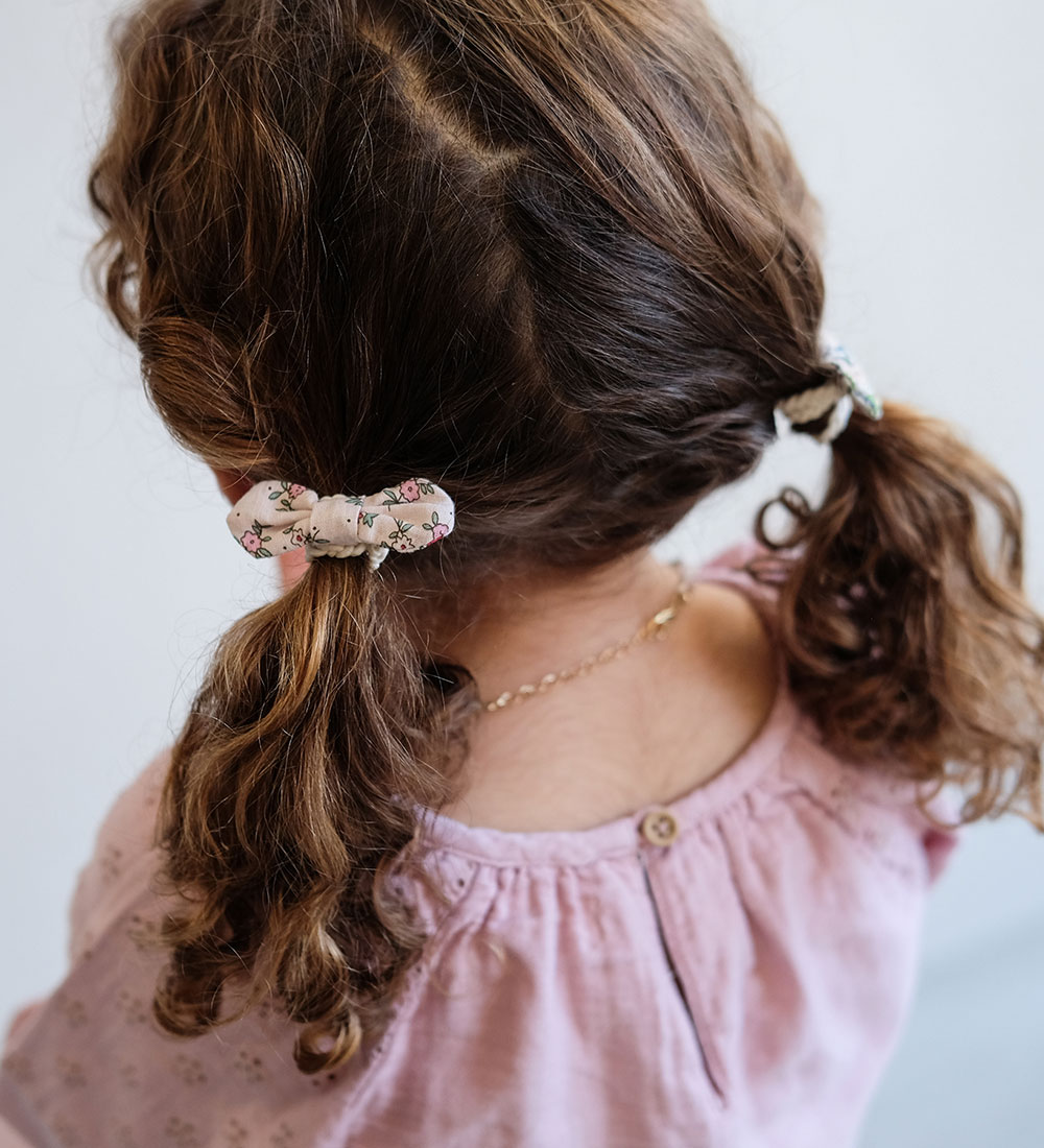 Mimi & Lula Elastic Hair Bands - 5-Pack - 4.5 cm - Flora Bow Flo