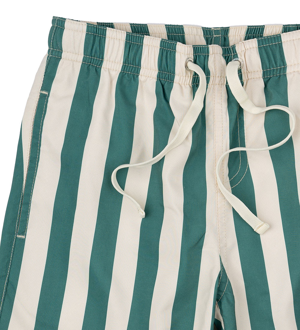 Shorts de Bain The New - TnNibes - Bouteille Green Striped