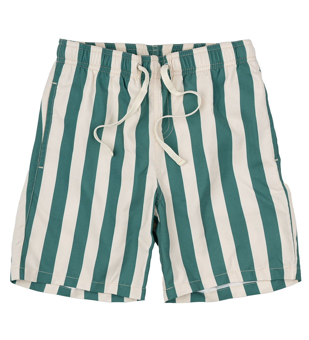 Shorts de Bain The New - TnNibes - Bouteille Green Striped