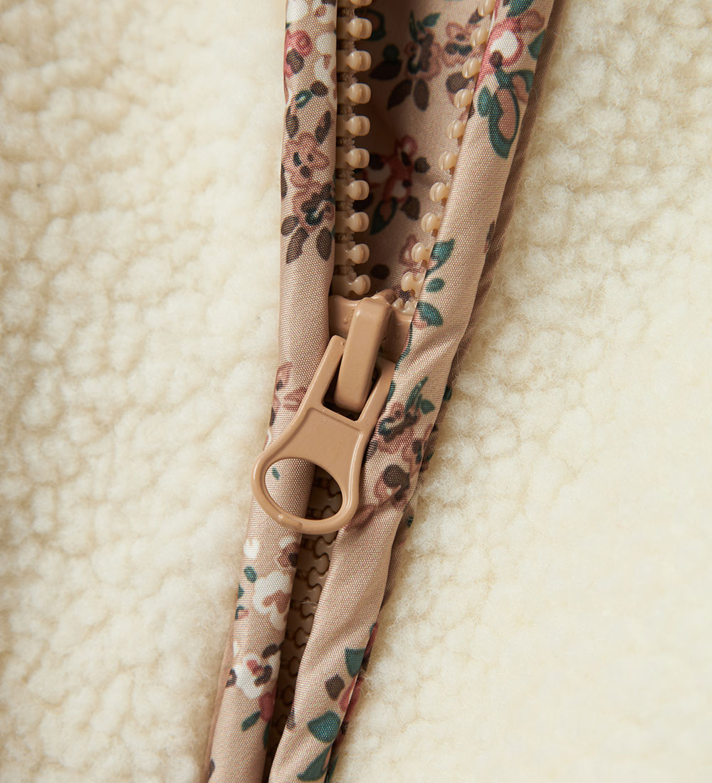 Name It Fleece Jacket - Teddy - NbfMisa - Fog