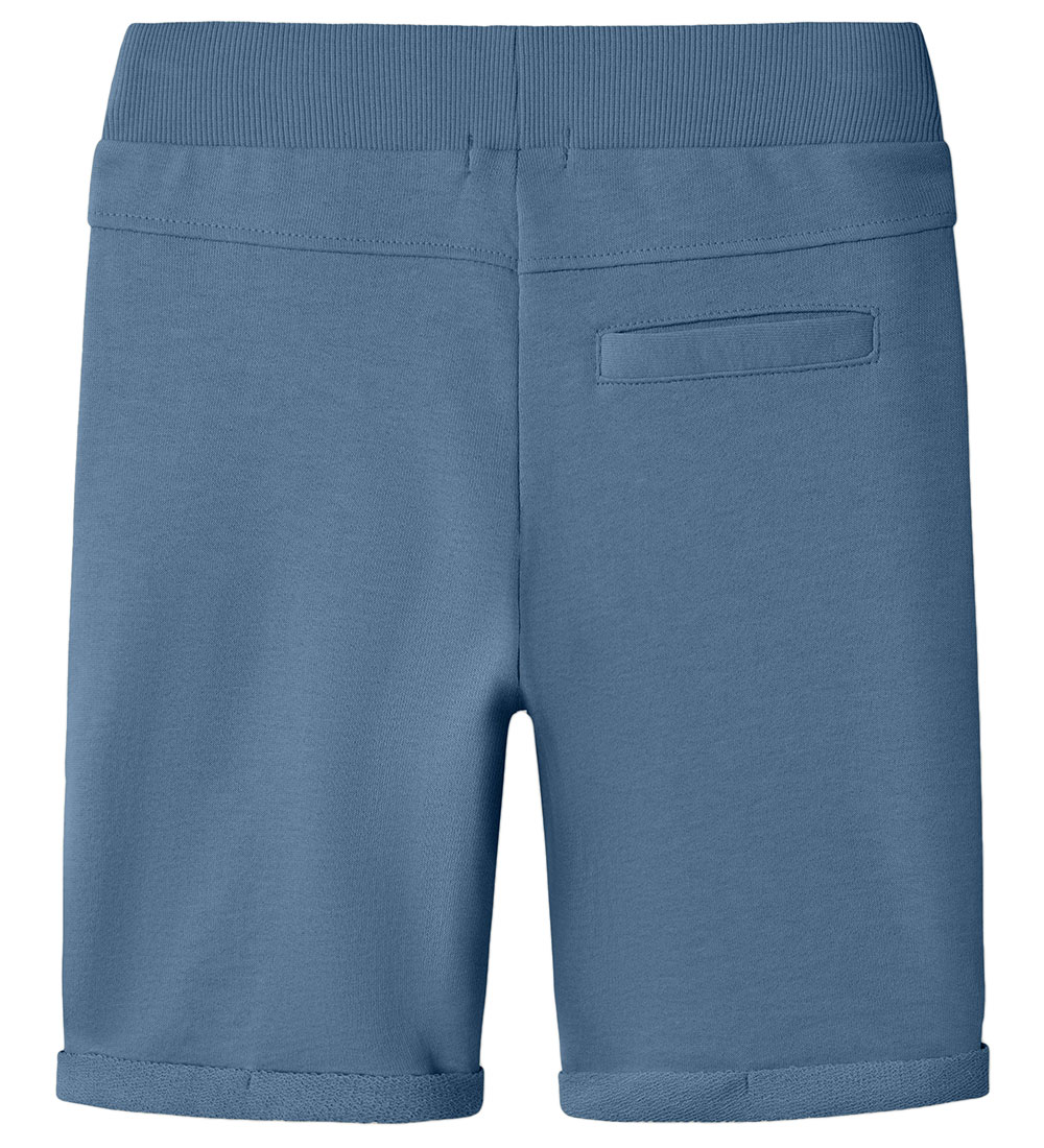 Shorts en Molleton Name It - Noos - NkmVimo - Coronet Blue