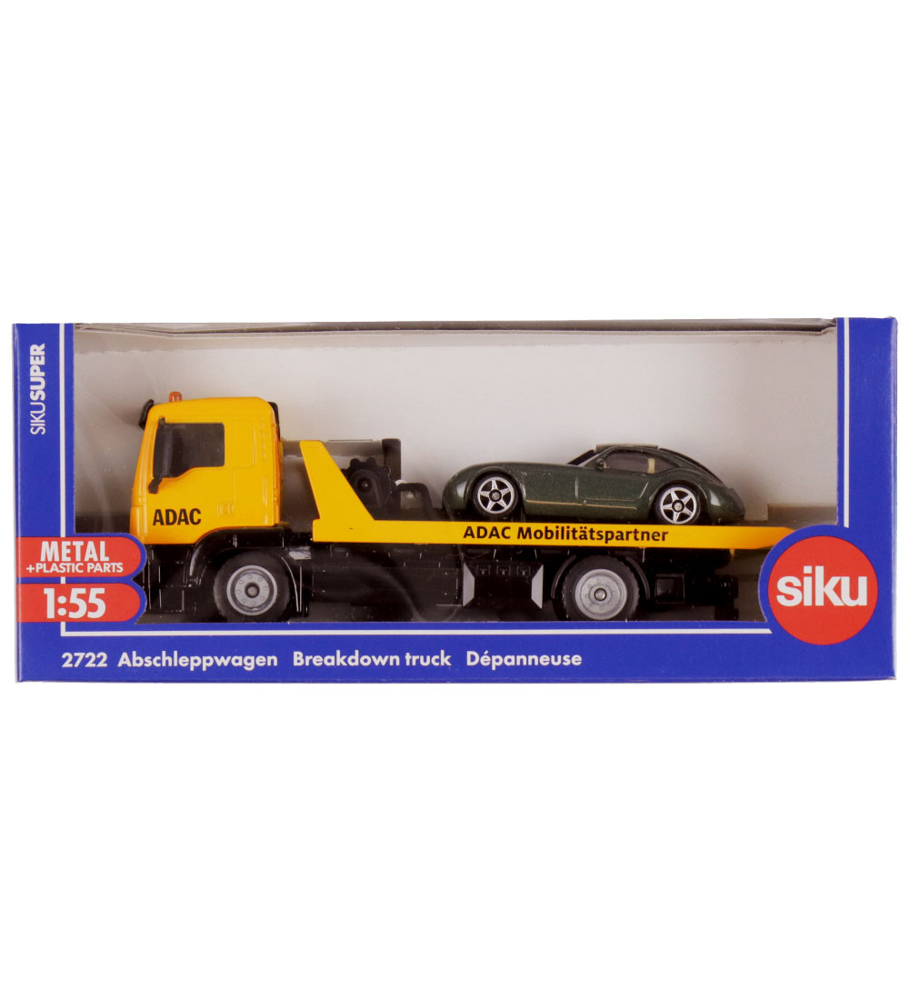 Siku Vörubíll M. Bíll - 1:55 - Sundurliðun Truck - Gult