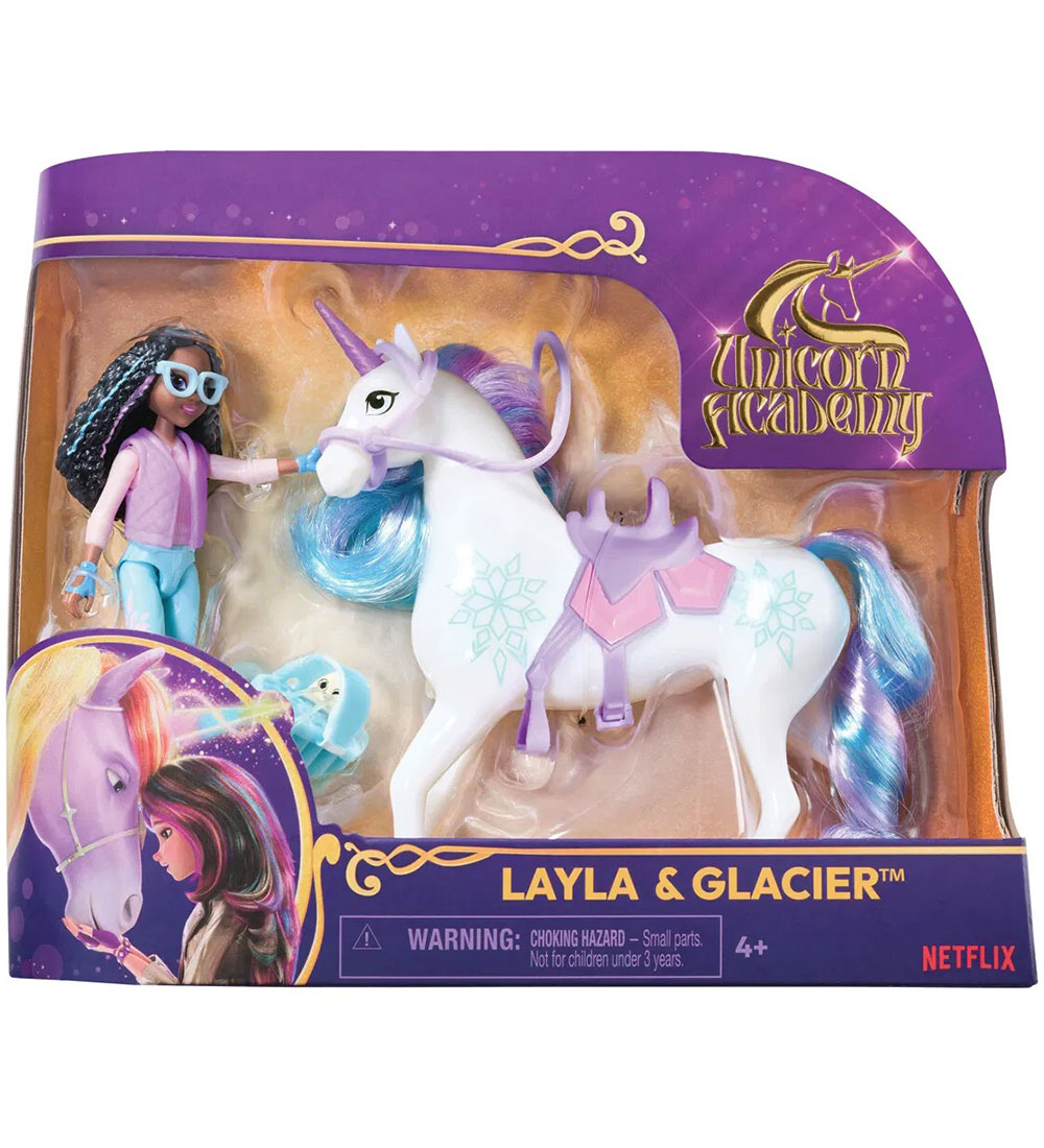 Unicorn Academy Toy figures - 13.5 cm - Layla & Glacier