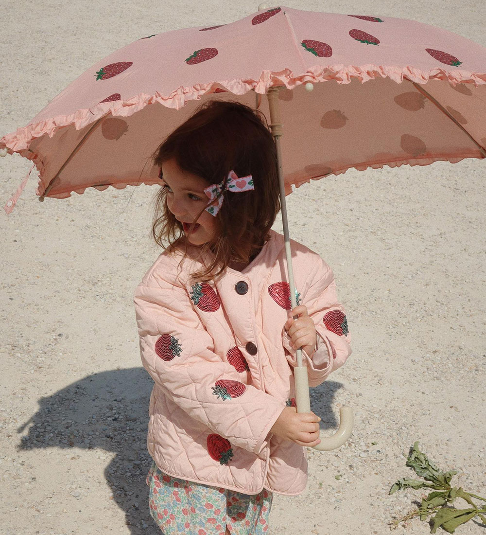 Konges Sløjd Jacket - Flora - Strawberry
