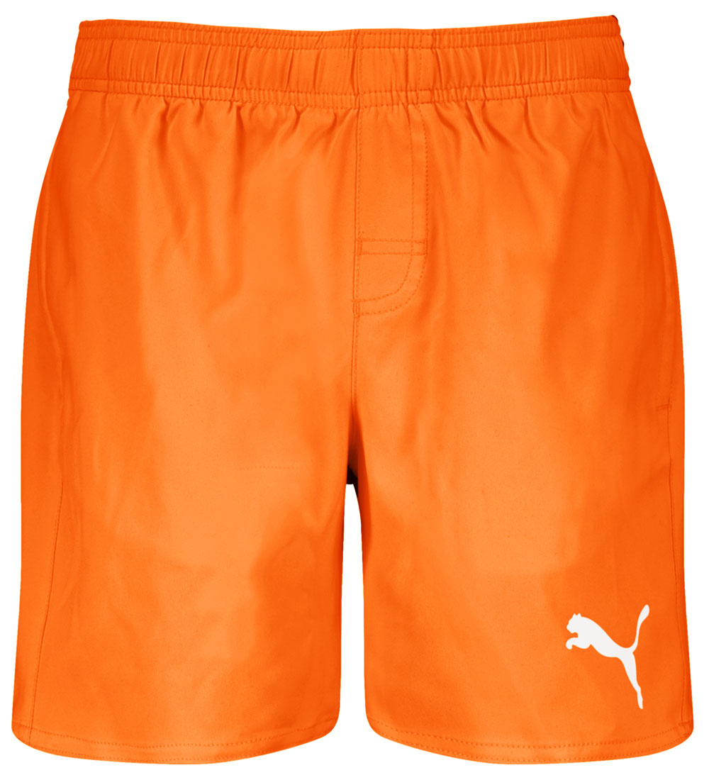 Puma Swim Shorts - Bright Orange