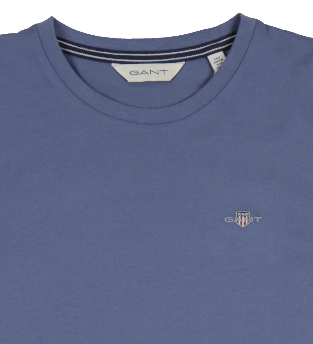 T-Shirt GANT - Shield - Dusty Marine