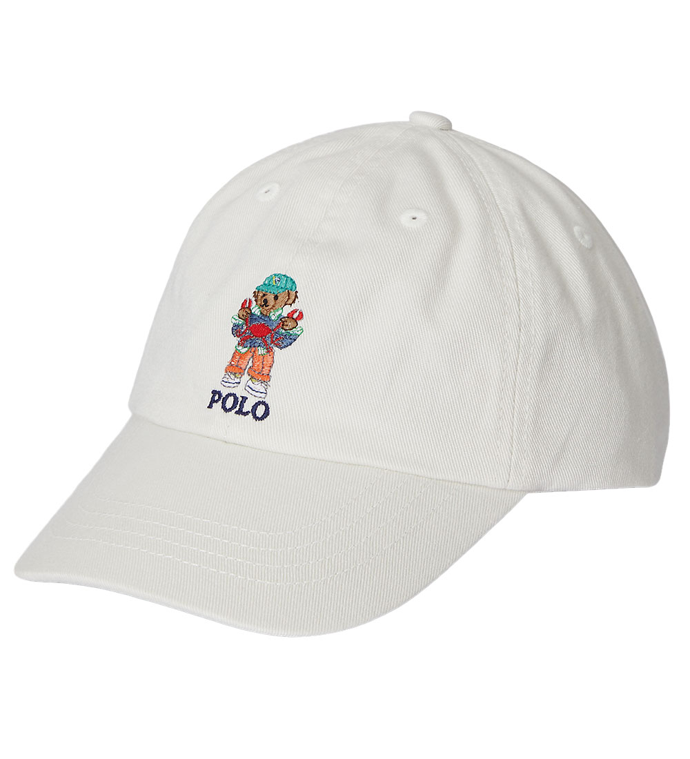 Polo Ralph Lauren Cap - Sport - White w. Soft Toy
