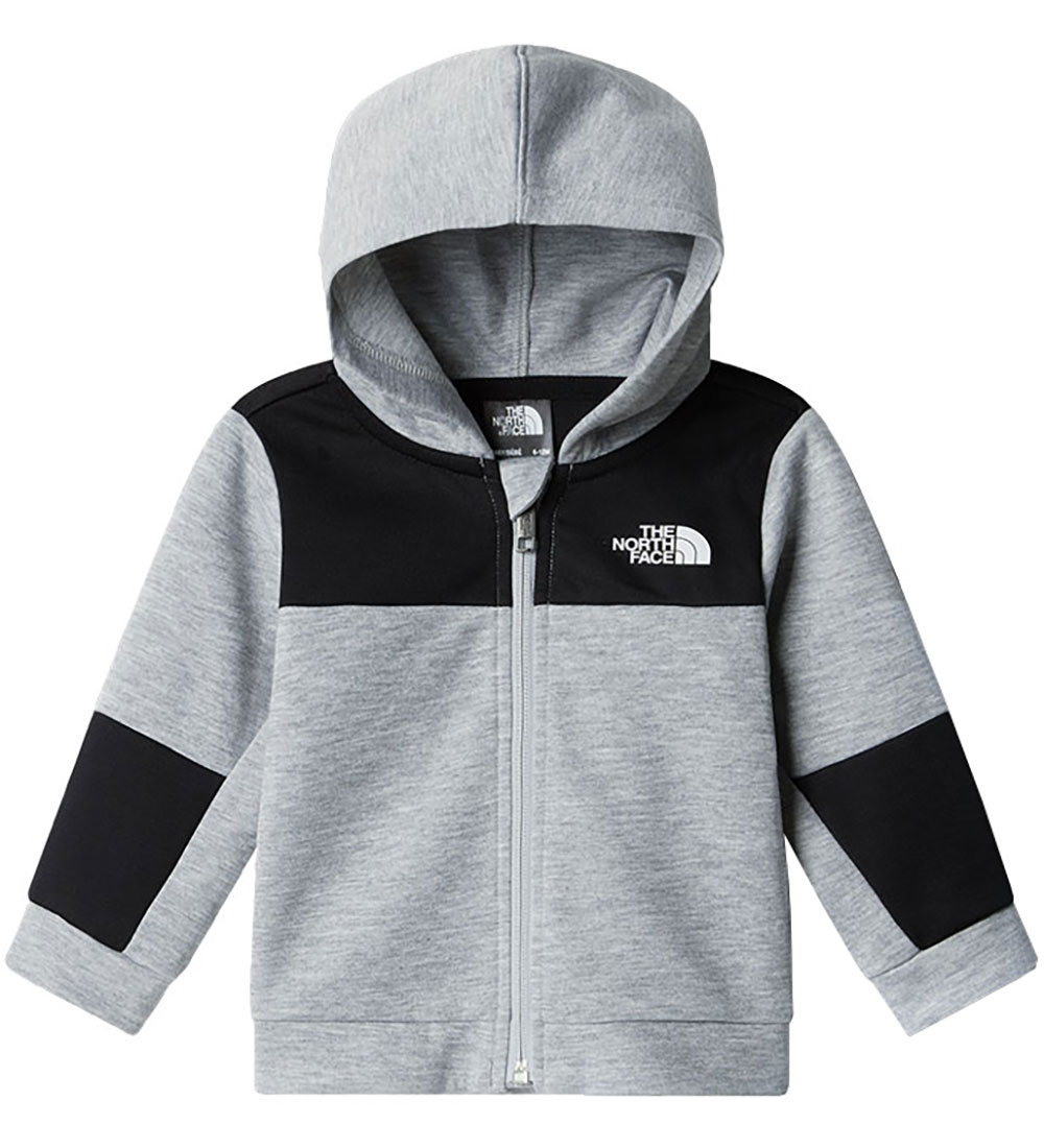 The North Face Sweat Set - Cardigan/Trousers - Light Grey Heathe