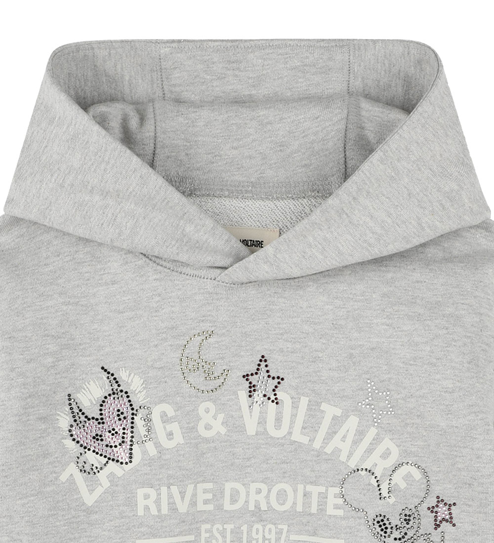 Zadig & Voltaire Kapuzenpullover - Grau Meliert