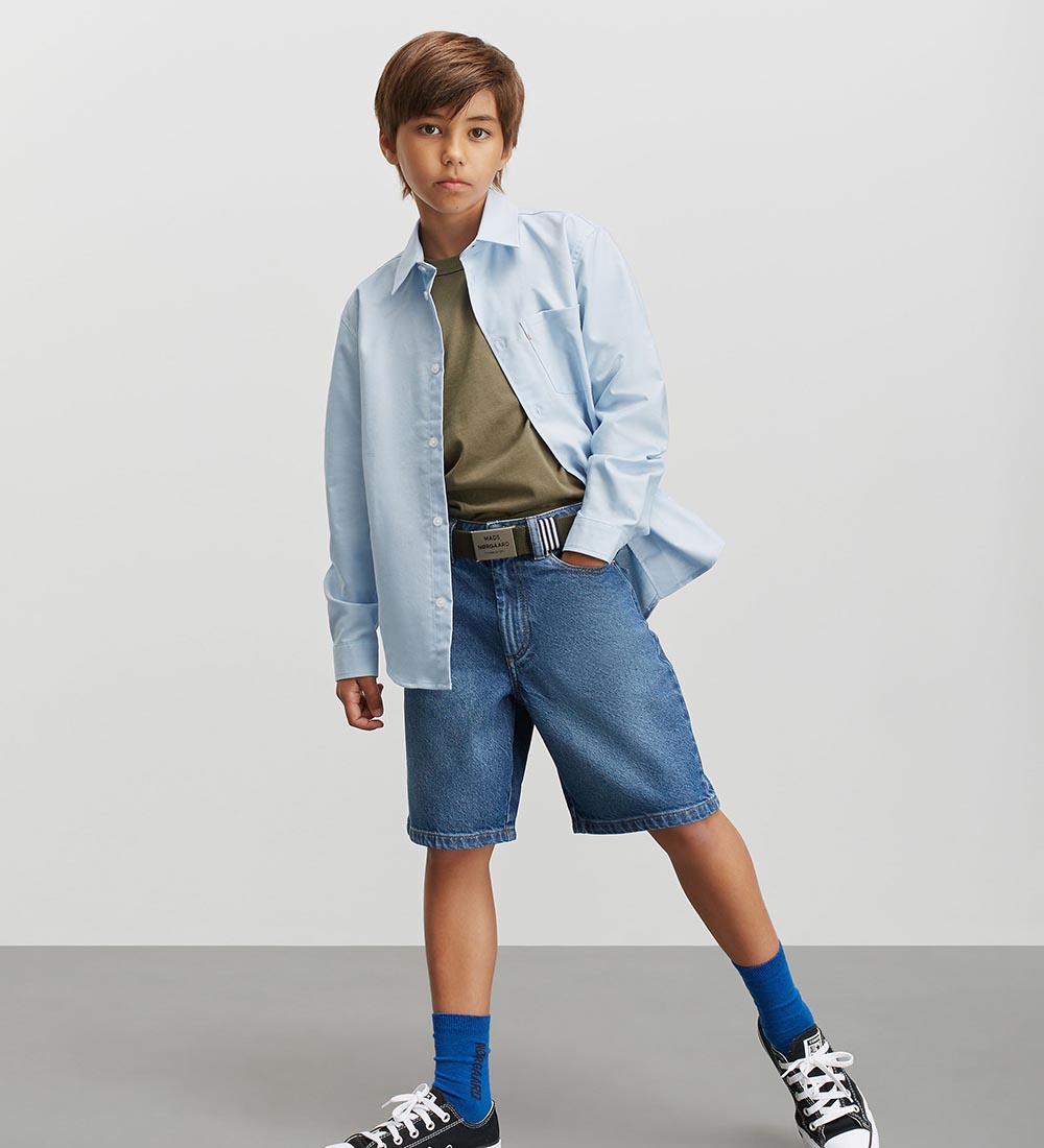 Short en Jean Mads Nørgaard - Hildred Blue Connor - Blue Lavage