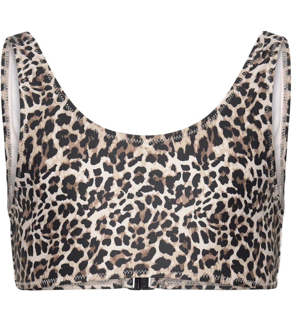 Rosemunde Bikini Top - Shiitake - Leopard