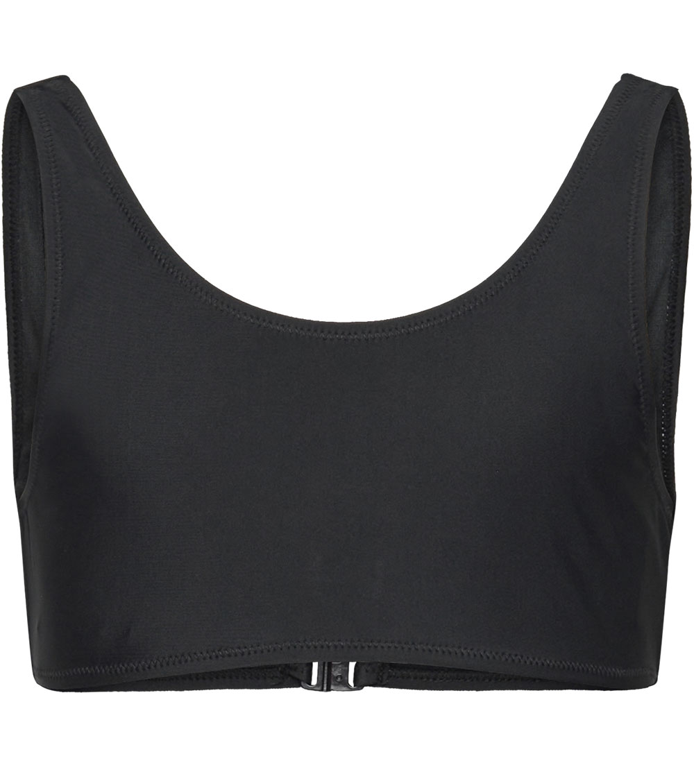 Rosemunde Bikini Top - Shiitake - Black