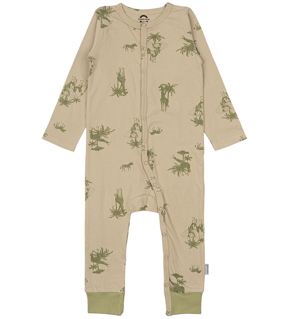 Mikk-Line Jumpsuit - 2-Pack - Gray Green