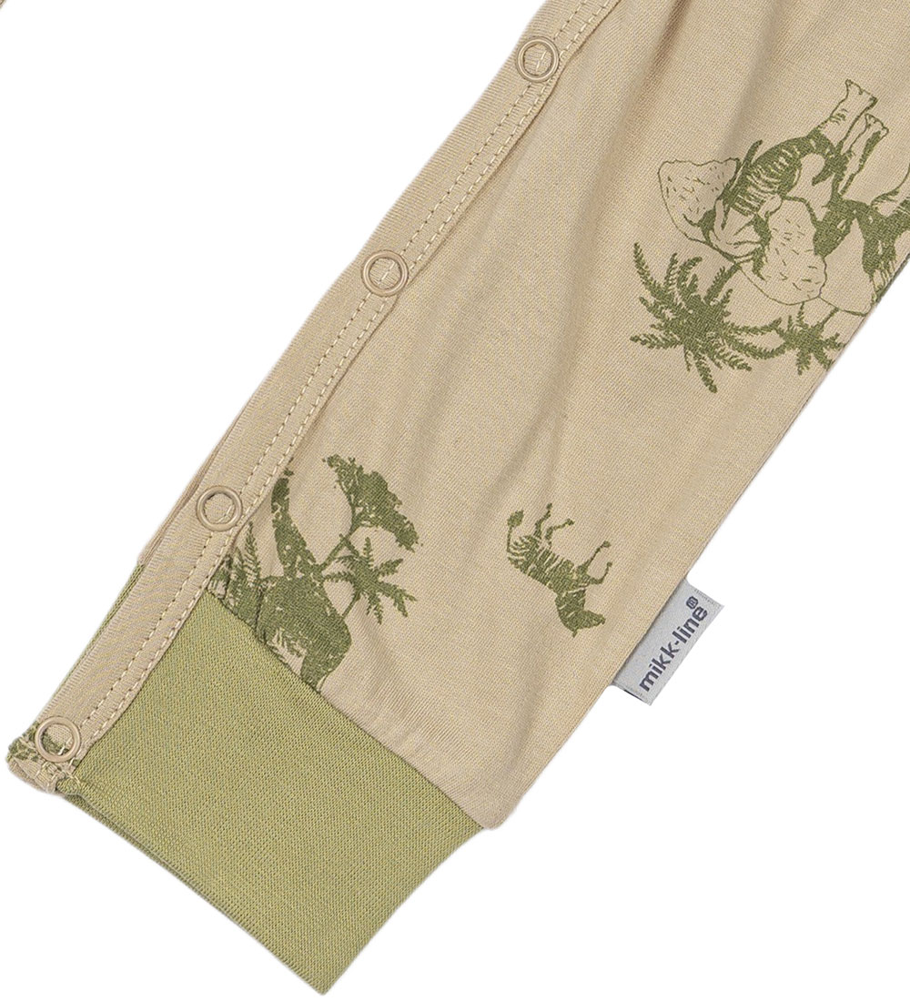 Mikk-Line Jumpsuit - 2-Pack - Gray Green