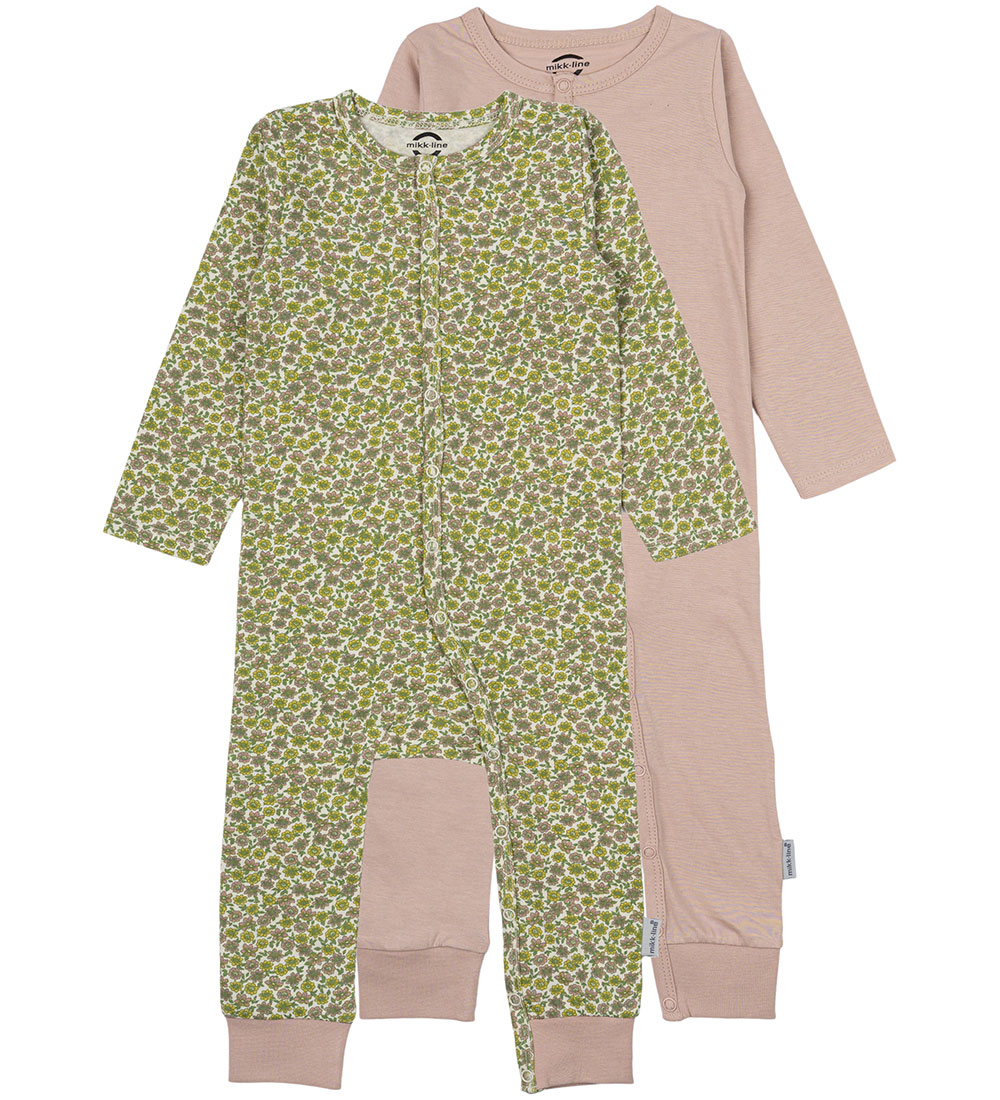 Mikk-Line Jumpsuit - 2-Pack - Adobe Rose